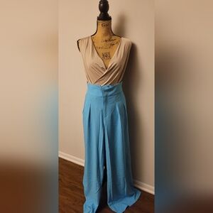 High-Waisted Long Pants